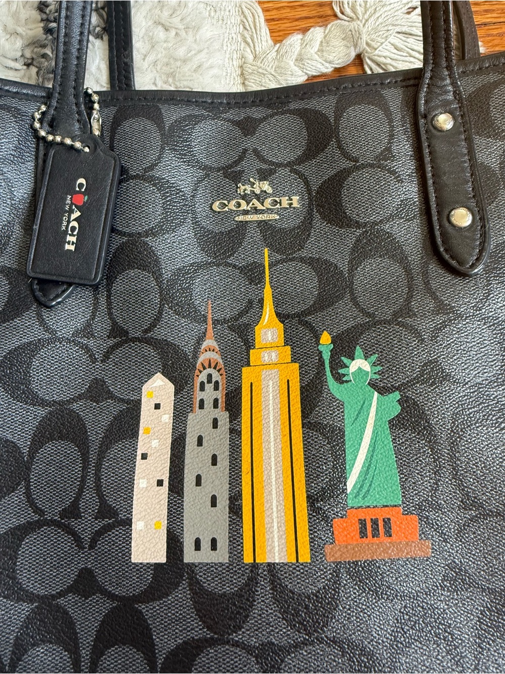 Coach NYC Skyline Zip Tote - Picture 2 of 8